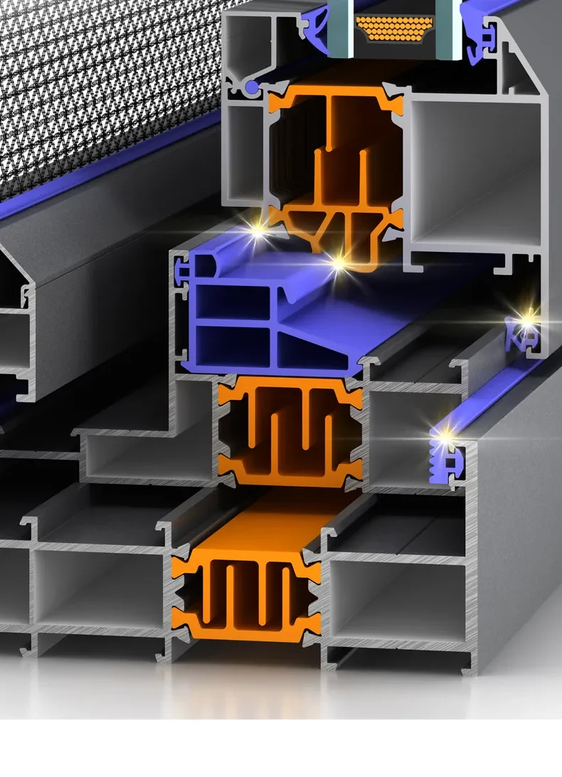 120 series frame cross-section illustrated in its dedicated catalogue