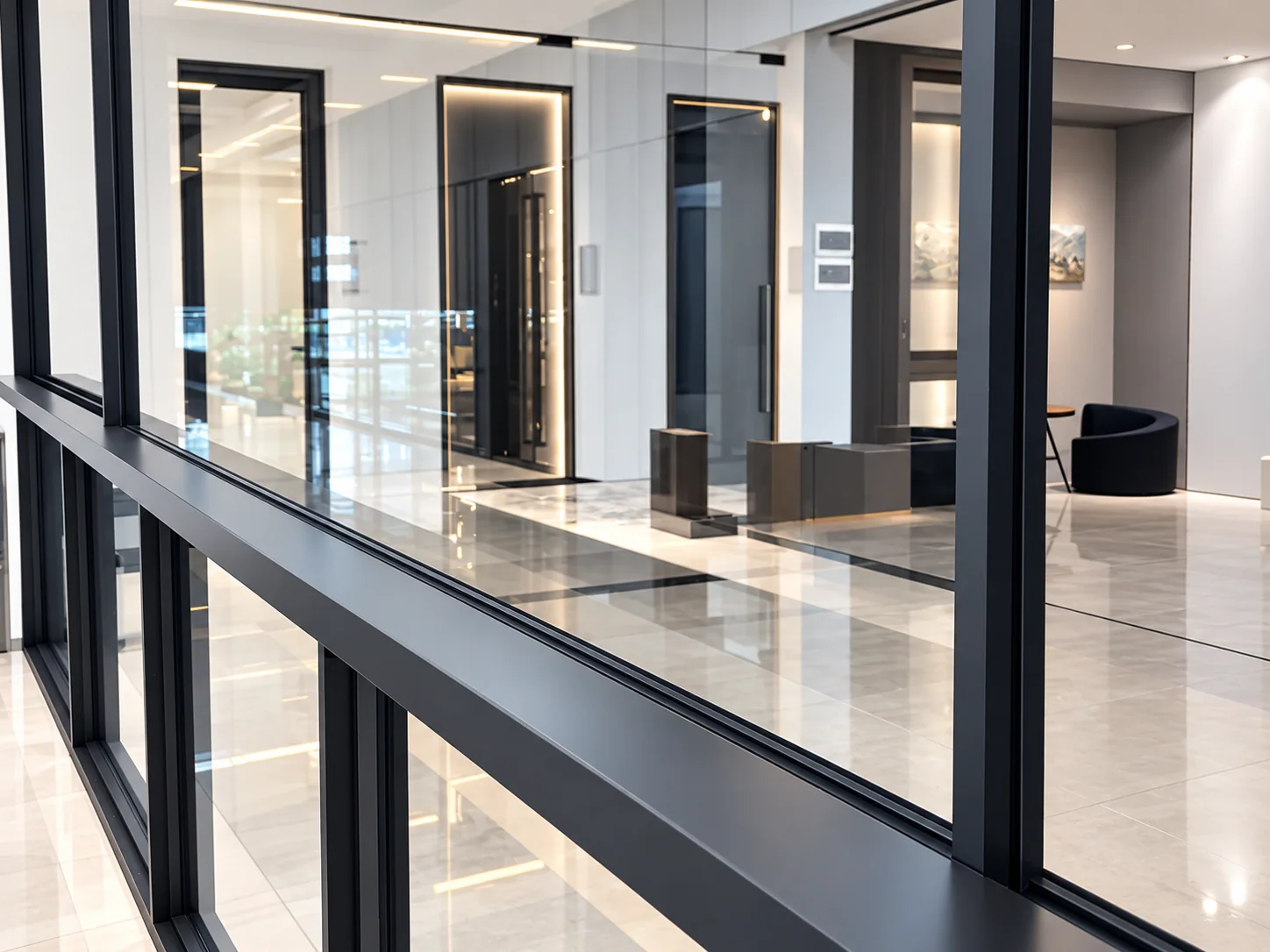 Aluminium sliding-window sample; no Canadian installation attribution.