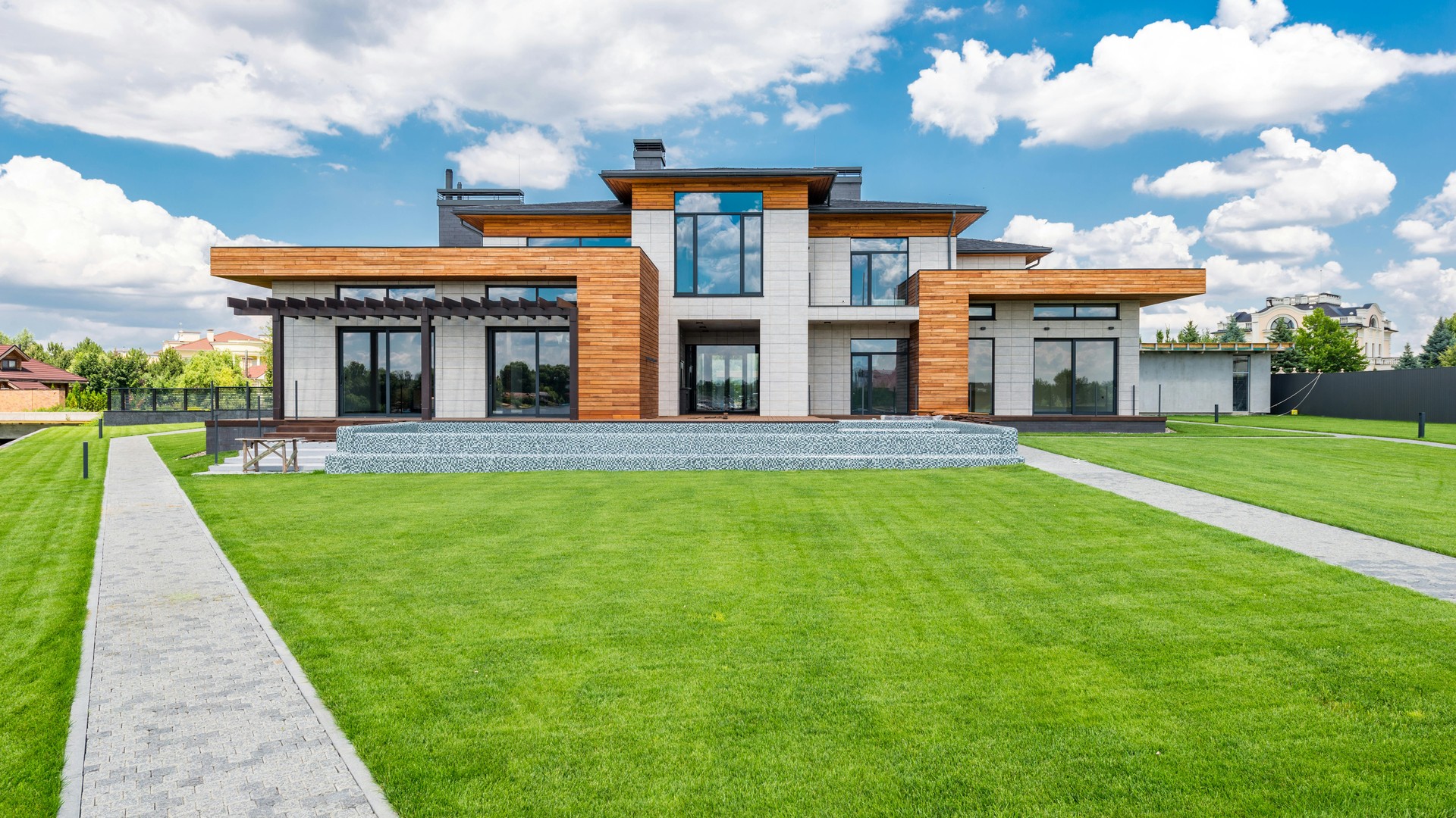 Modern aluminum windows and doors